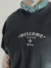 Load image into Gallery viewer, Welcome embroidered T-shirt
