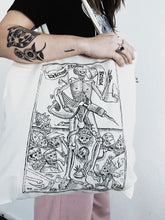 Load image into Gallery viewer, “Tattoo Plague” Tote bag
